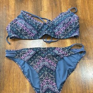 Patterned Women's bikini set